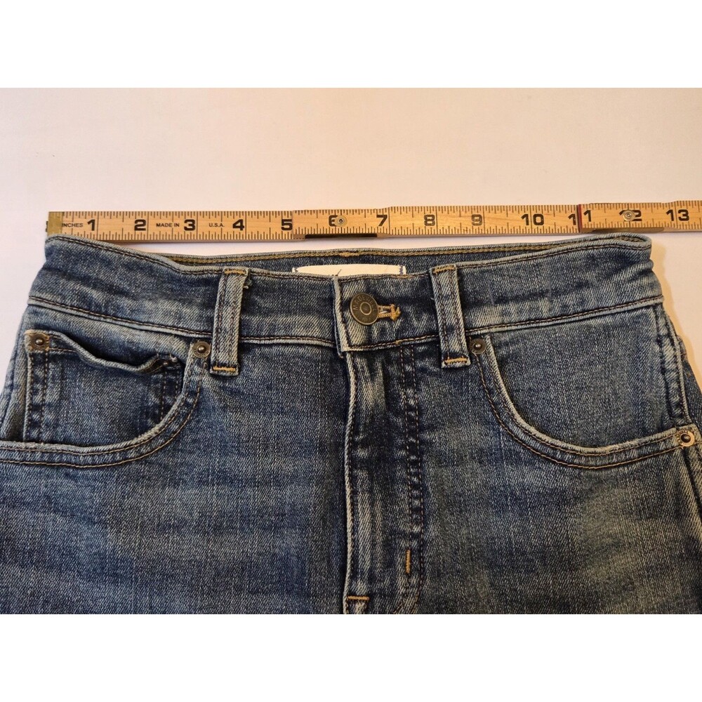 Madewell Pencil Jeans 24P Petite Concho Wash High Rise Skinny Super Stretch - Picture 9 of 11